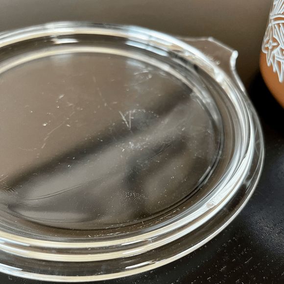 Vintage Pyrex Woodland Bowl Casserole Dish #474-B With Lid - Picture 3 of 5